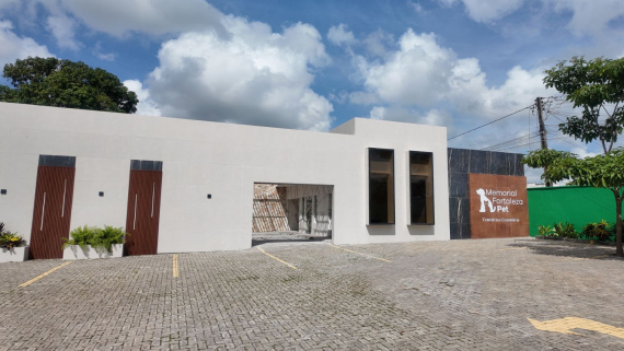 Fachada do Memorial Fortaleza Pet - cemitério e crematório de animais em Fortaleza